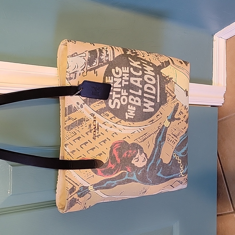 Limited Edition Marvel Black Widow Coach Tote